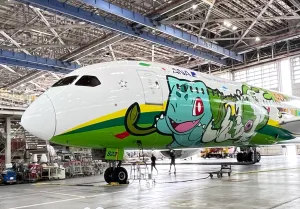 Soar Through the Skies With All Nippon Airways’ New Pokémon Jet